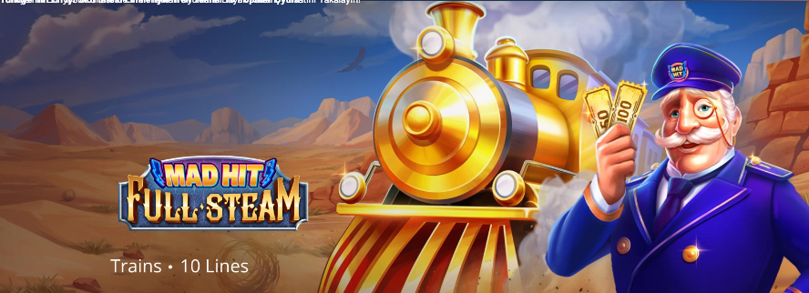 Türkiye’nin en iyi slot sitelerinde tren temalı oyunlarla kazanç fırsatını kaçırmayın! Vay.bet’te bonuslar sizi bekliyor! Thumbnail