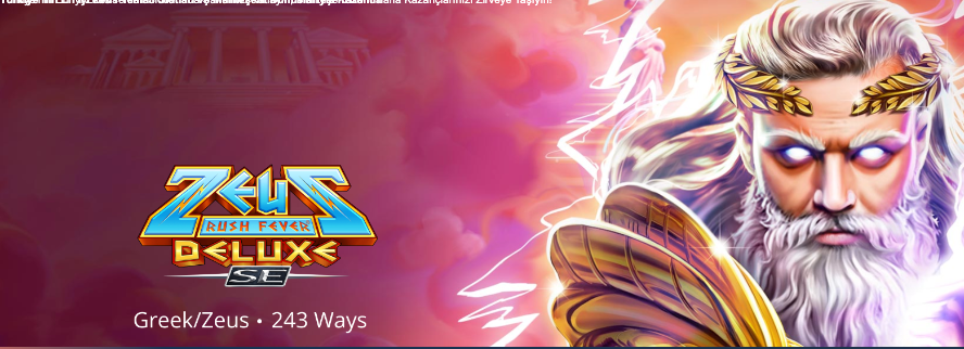 Zeus tema slotlarında şansınızı katlayın, muhteşem bonuslar sizi bekliyor! Thumbnail